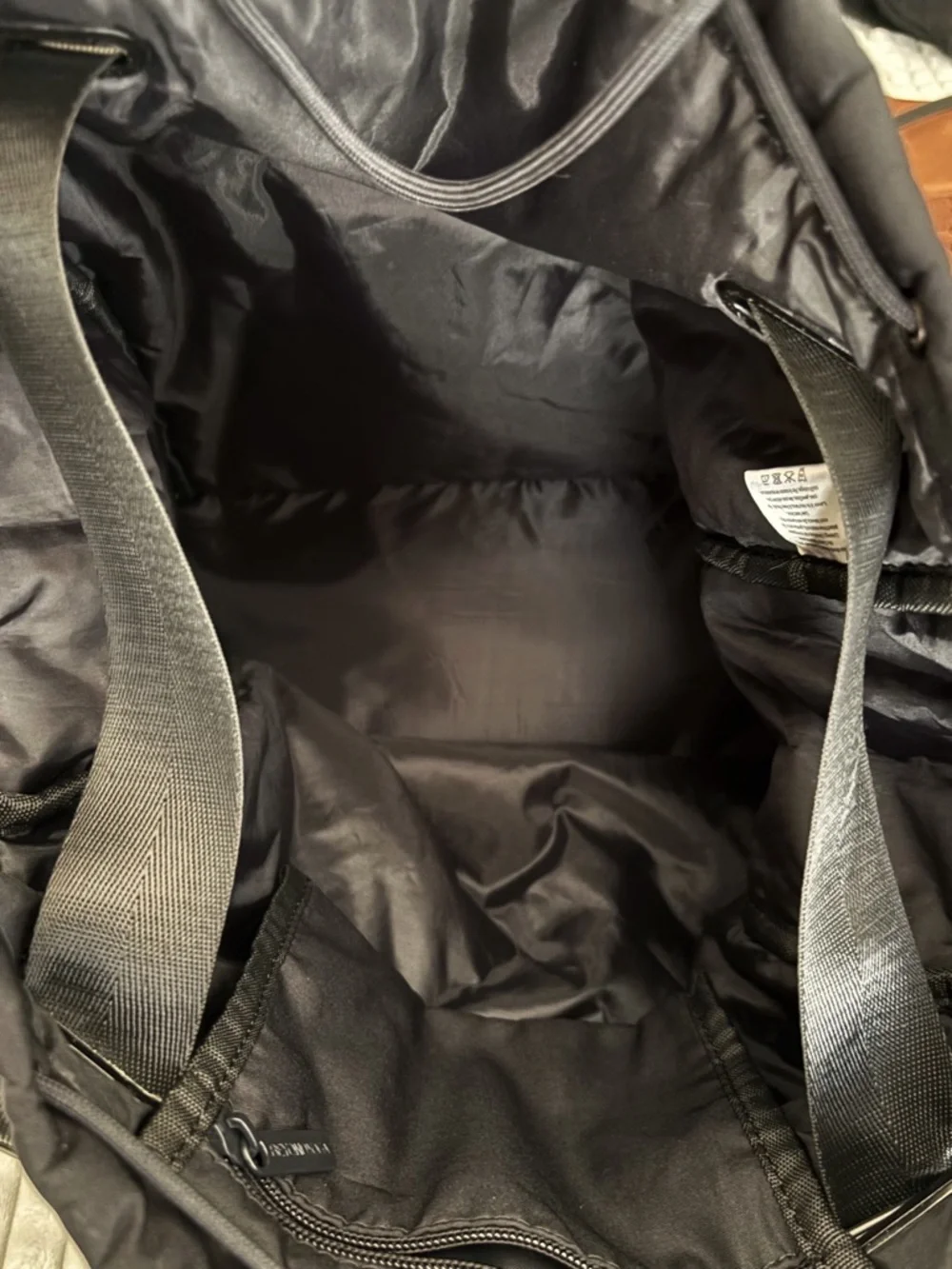 Beyond Yoga Convertible Black Gym Bag